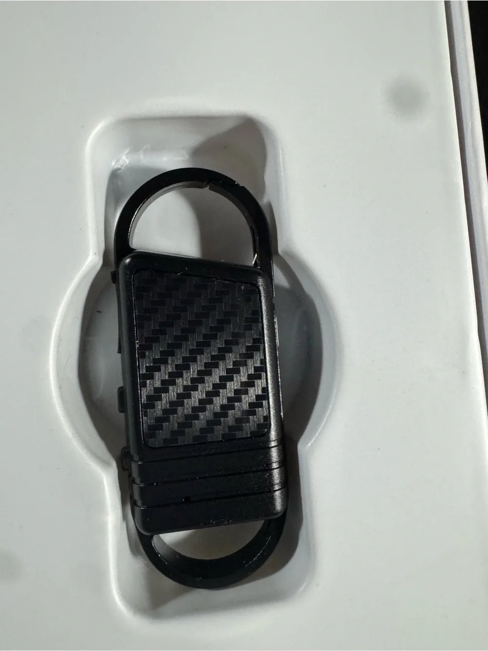 Portable Voice Recorder Keychain - Black
